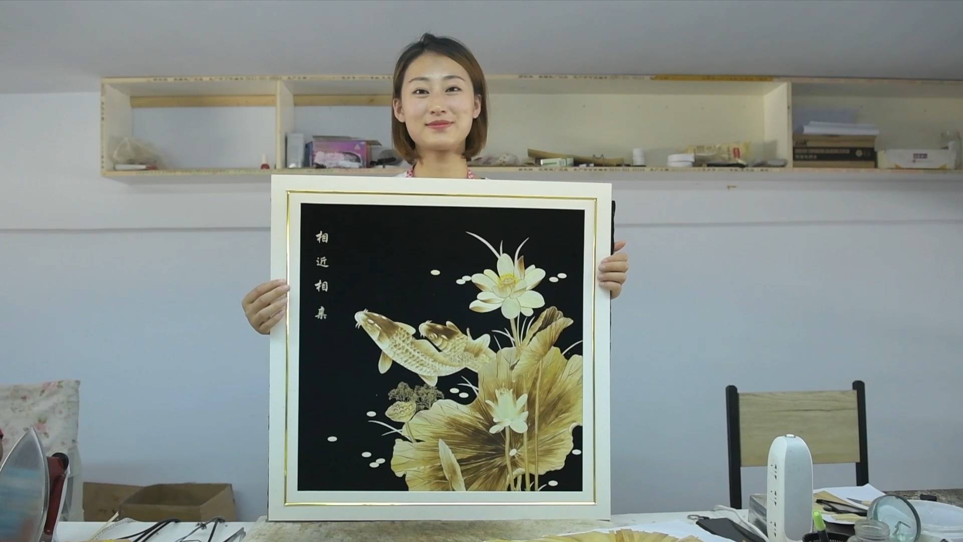 小麥秸大藝術(shù),一起來(lái)看麥秸畫是如何出爐的!