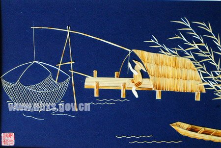 精品麥秸畫欣賞(一)